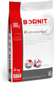25 kg BORNIT Kaltmischgut - Kaltasphalt